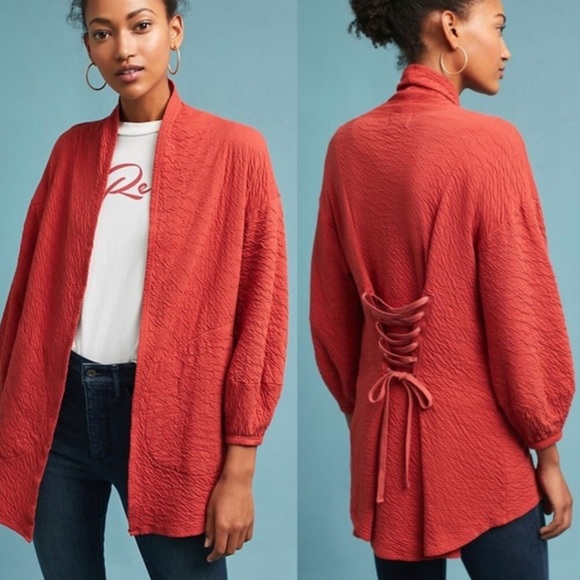 Anthropologie Sweaters - T.la Corset-Back Cardigan Anthropologie